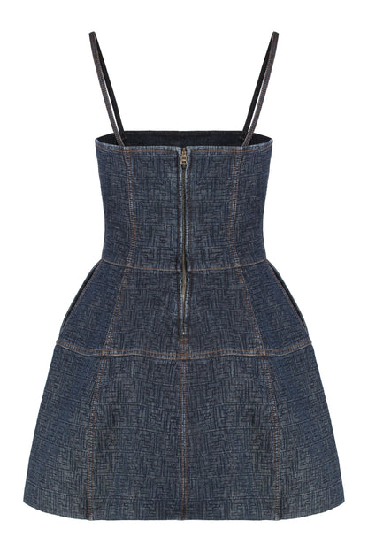 Mini denim dress RTW