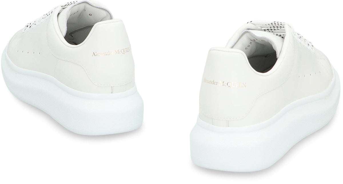 Leather chunky sneakers SHOES