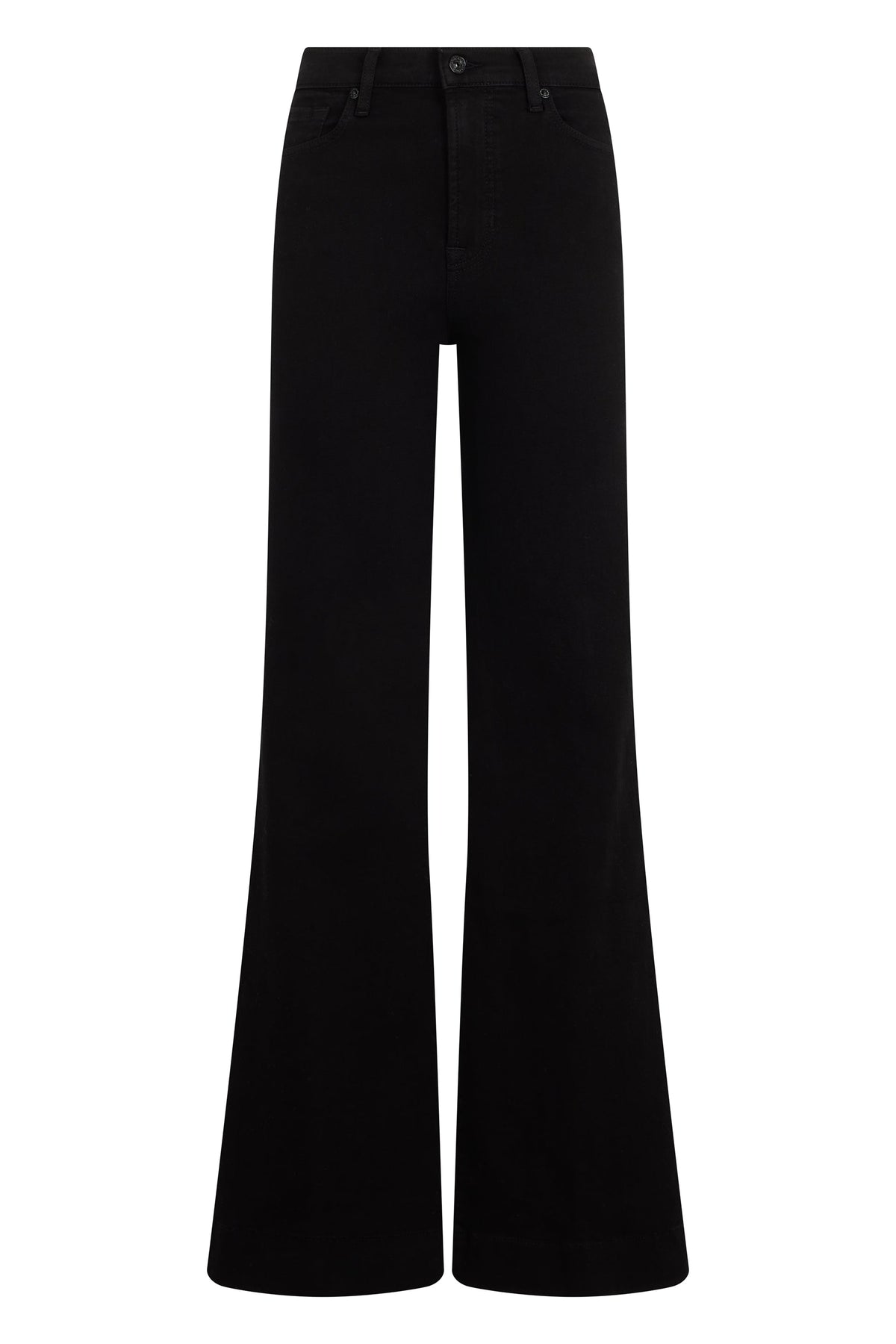 Bell-bottom jeans in elastic denim RTW