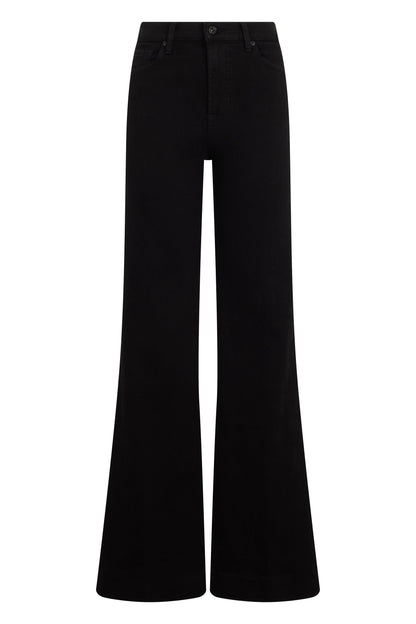 Bell-bottom jeans in elastic denim RTW