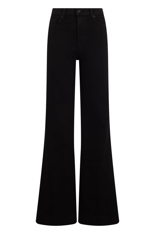 Bell-bottom jeans in elastic denim RTW
