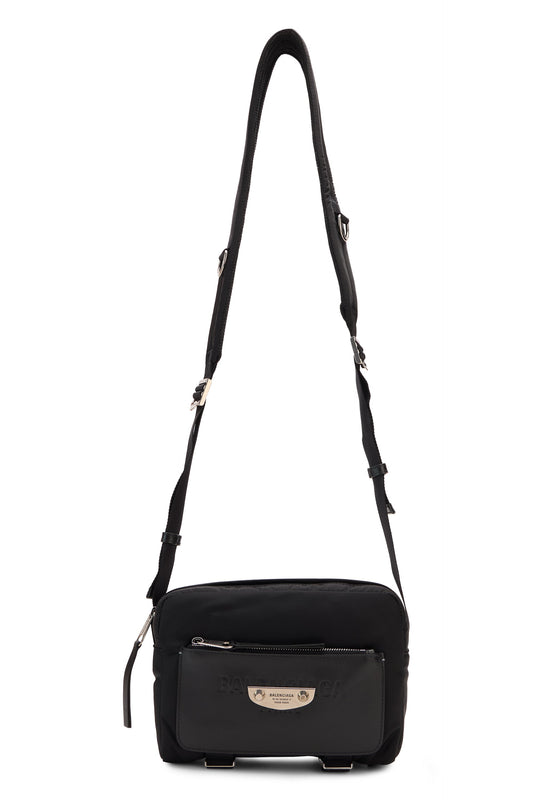 Shoulder bag with plate BAGS