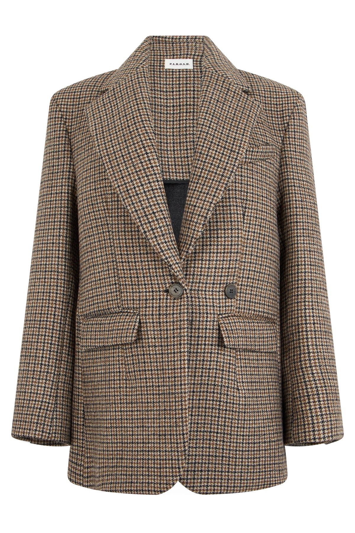Wool blazer pied de poule RTW