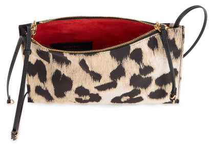 Pochette Voyou in leopard jacquard RTW
