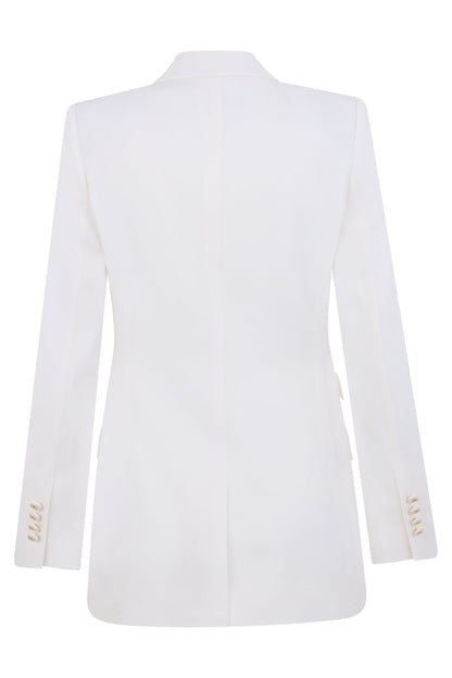 Dolce & Gabbana Elegant white blazer jacket for any occasion