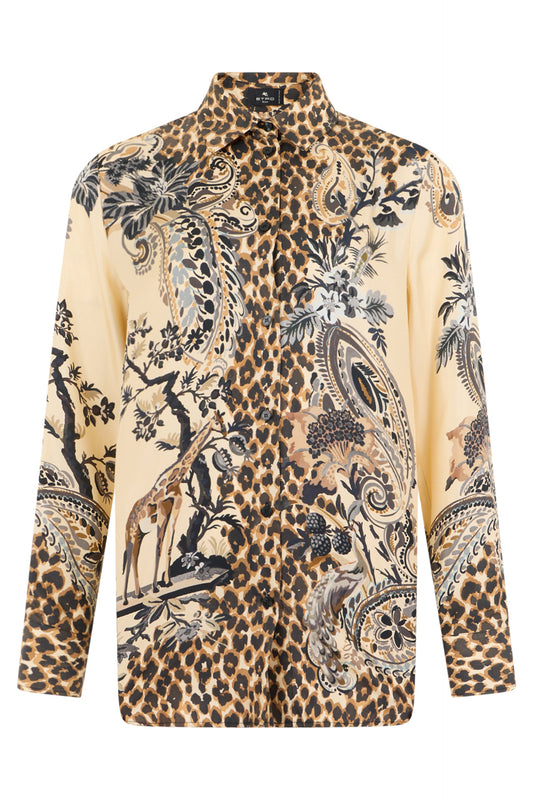 Shirt with animal print RTW