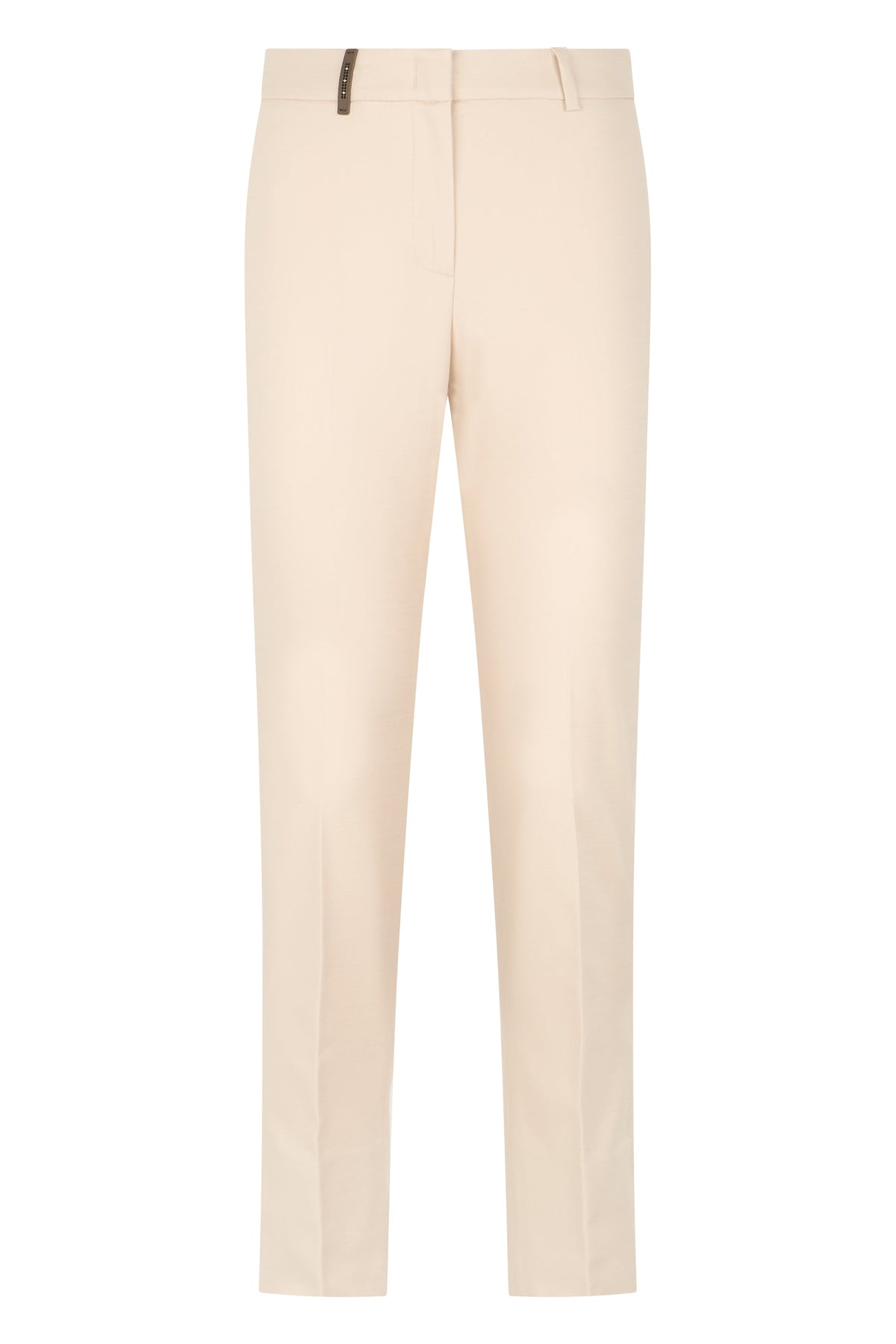Straight pants in cotton and elastane blend RTW