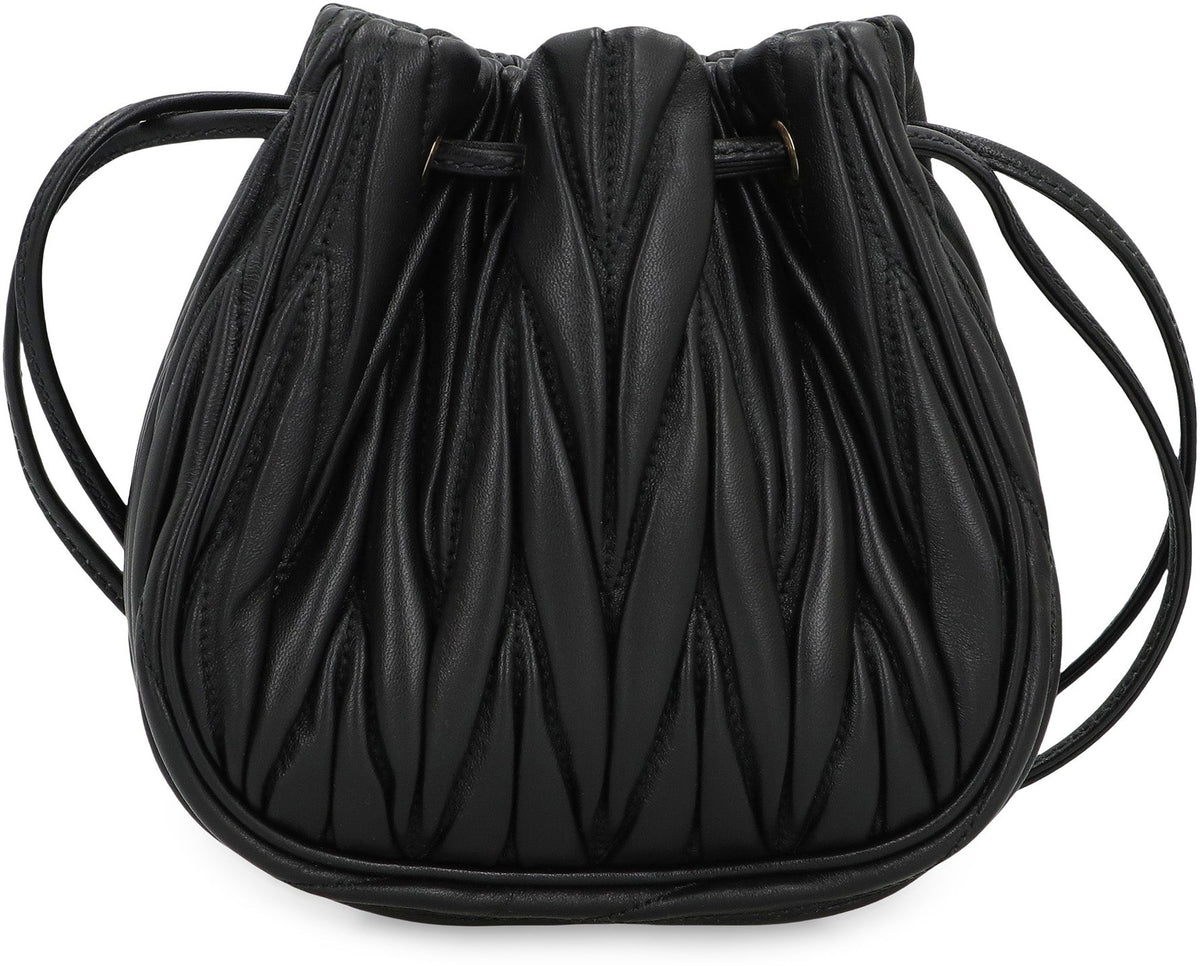 Pouch in nappa matelassé BAGS