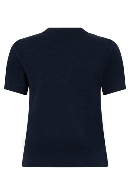 Sweater with diamonds and short sleeves RTW