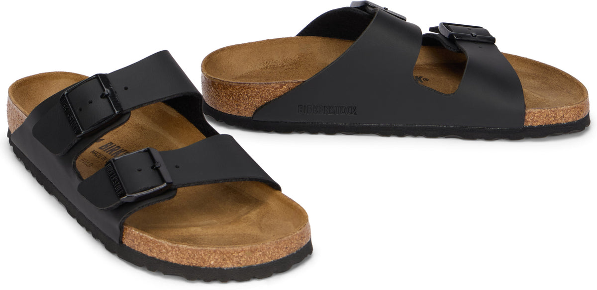 Arizona BS leather slides with buckle RTW