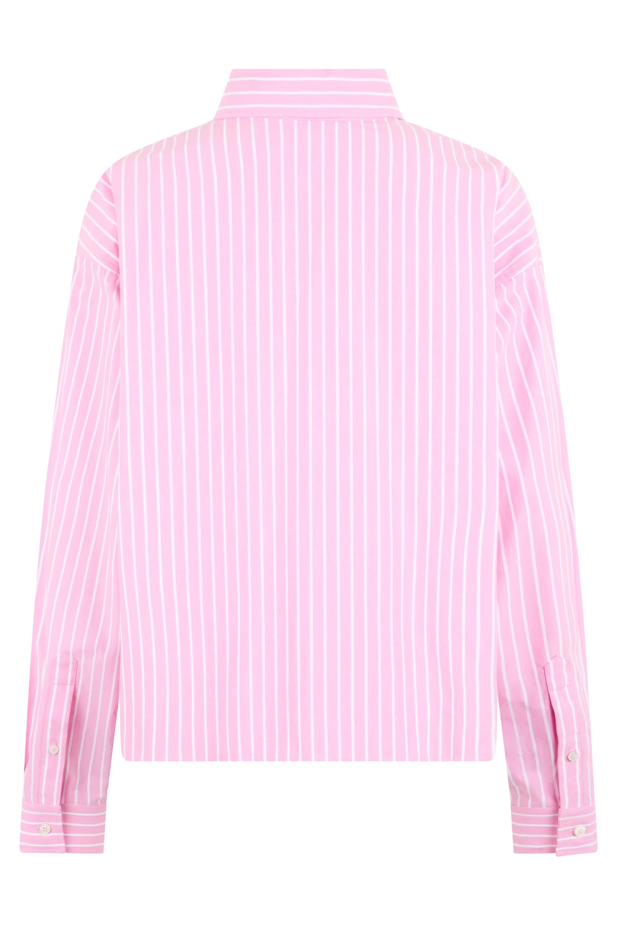 Cropped Shirt in Cotton Poplin RTW