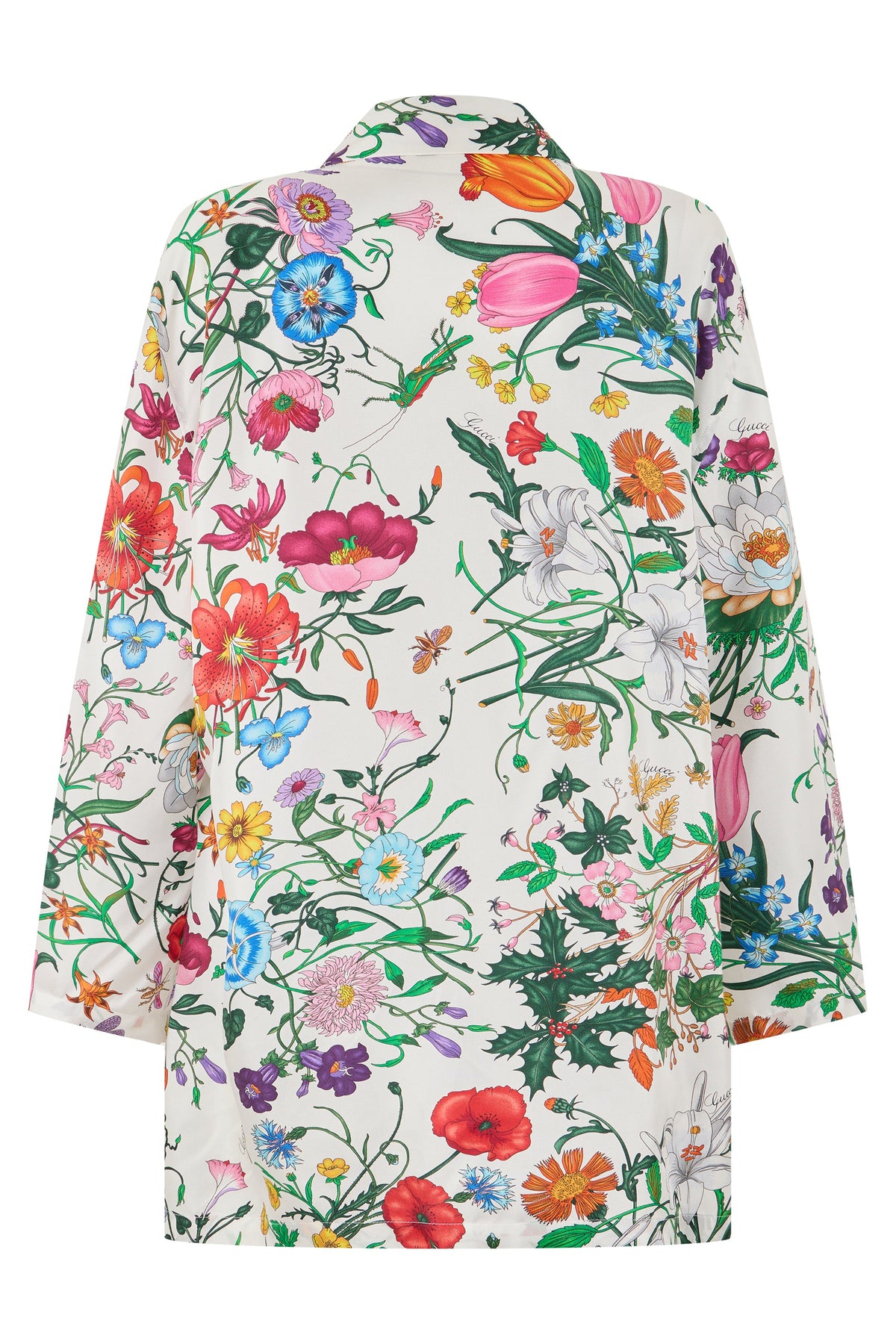 Floral Shirt in Silk RTW