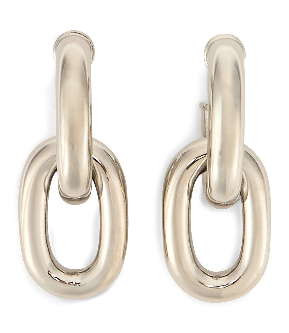 Rabanne Double XL Link Earrings