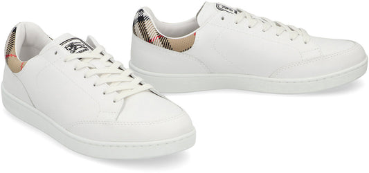 Sneakers set in leather SHOES