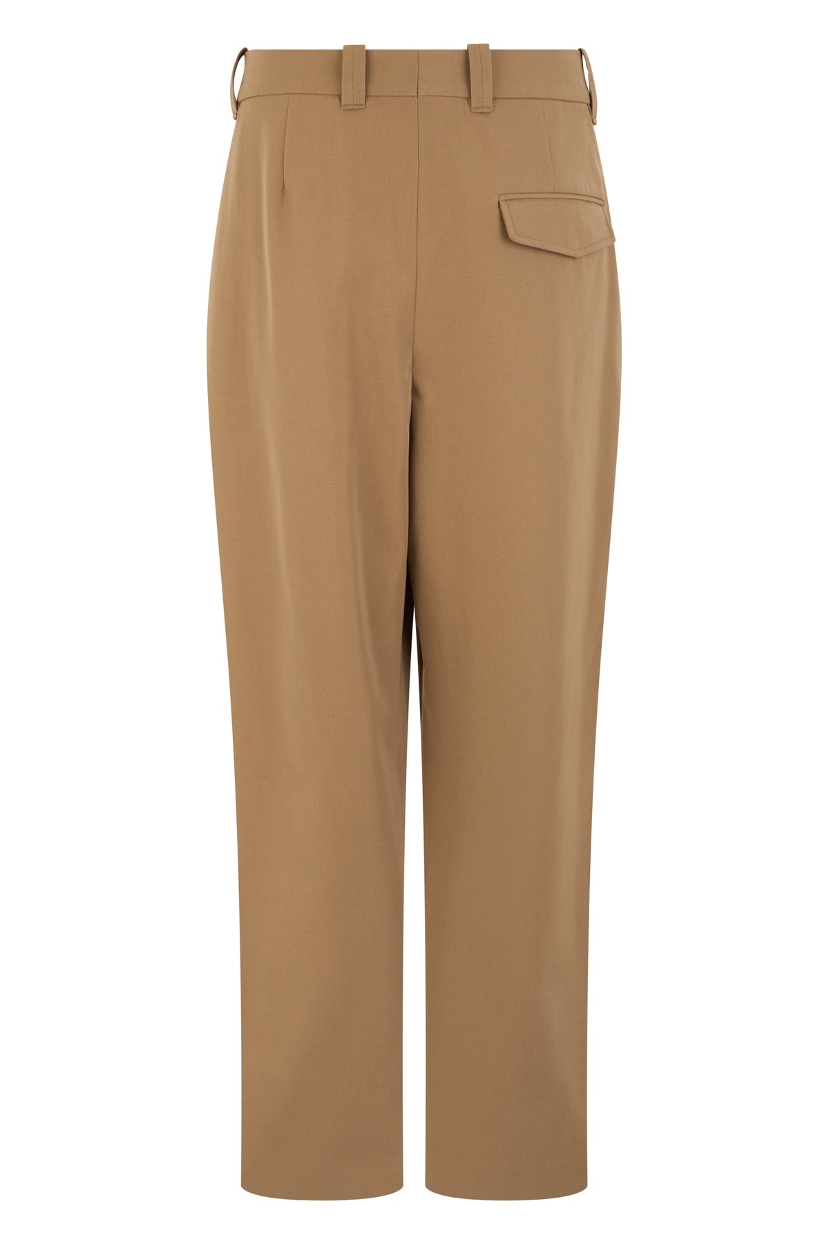 Loose-fitting pants in cotton blend RTW