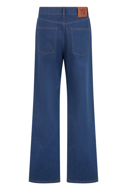 Flared jeans in cotton RTW