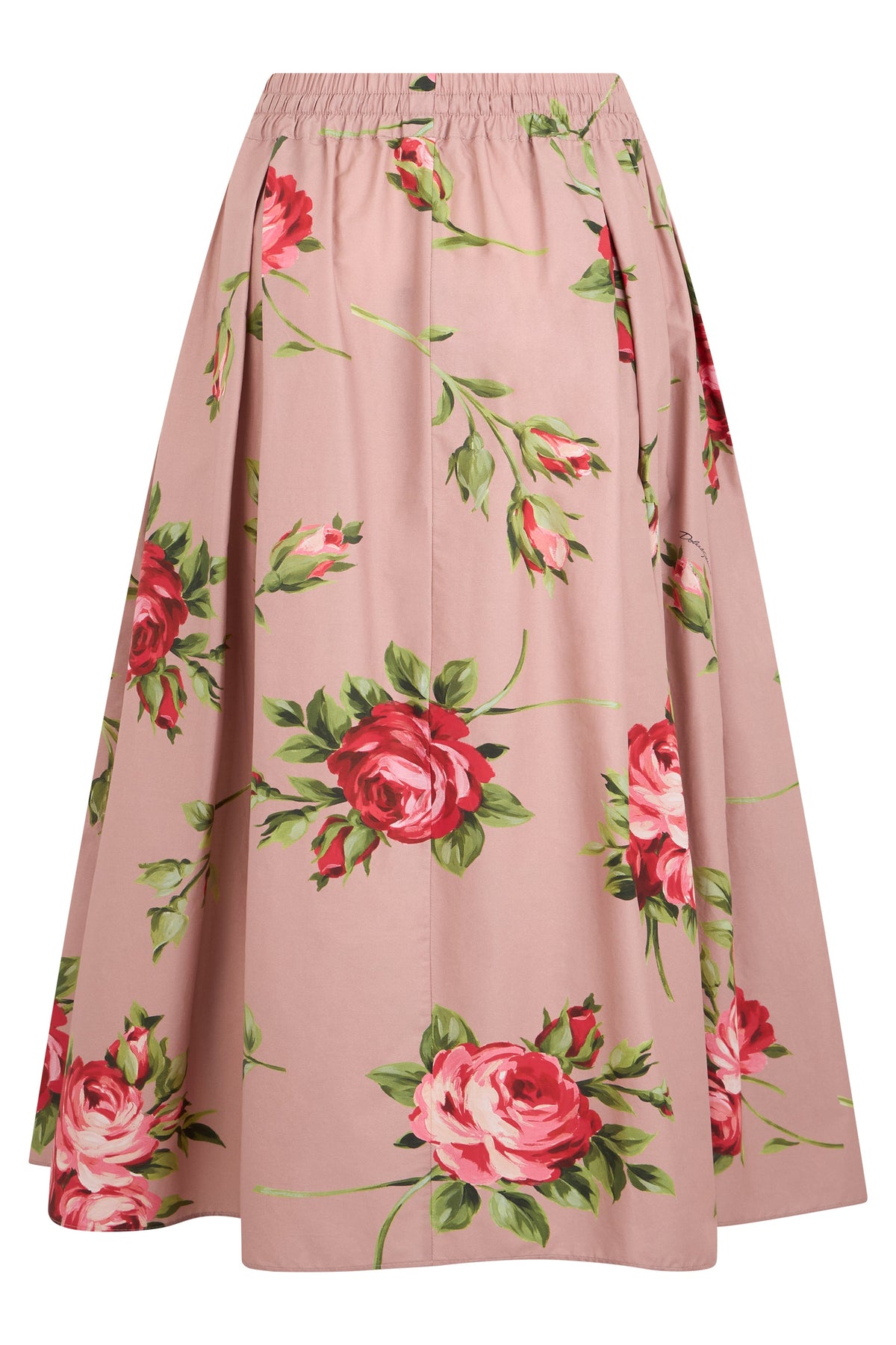 Midi top with floral print RTW