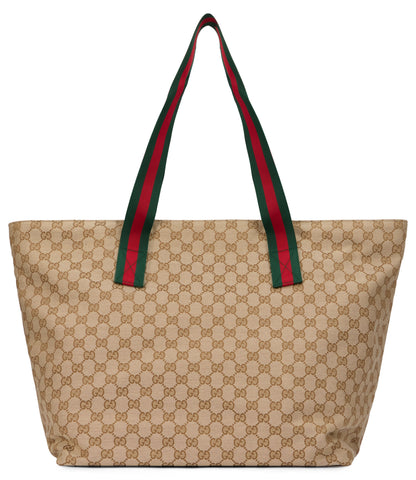 Gucci Monogram canvas tote bag