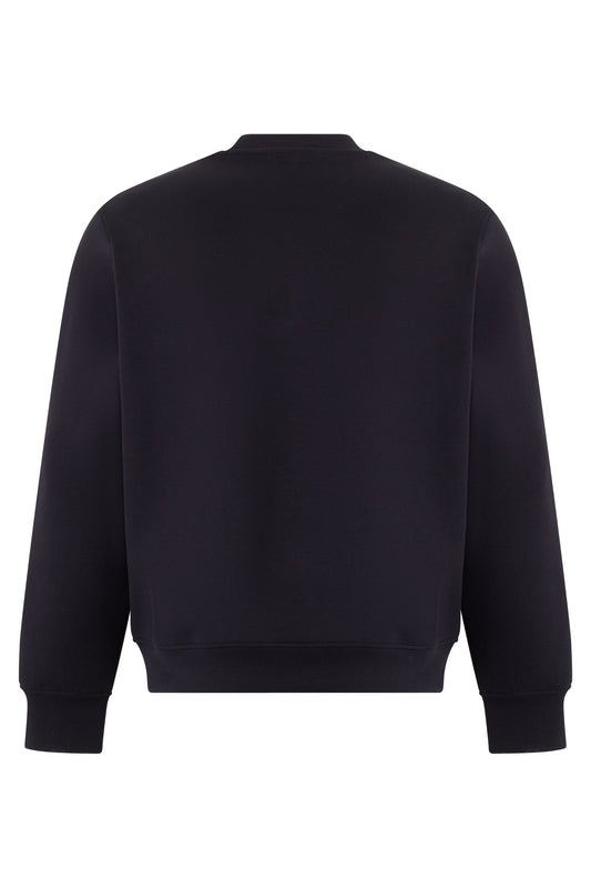 Crew neck sweatshirt in cotton RTW