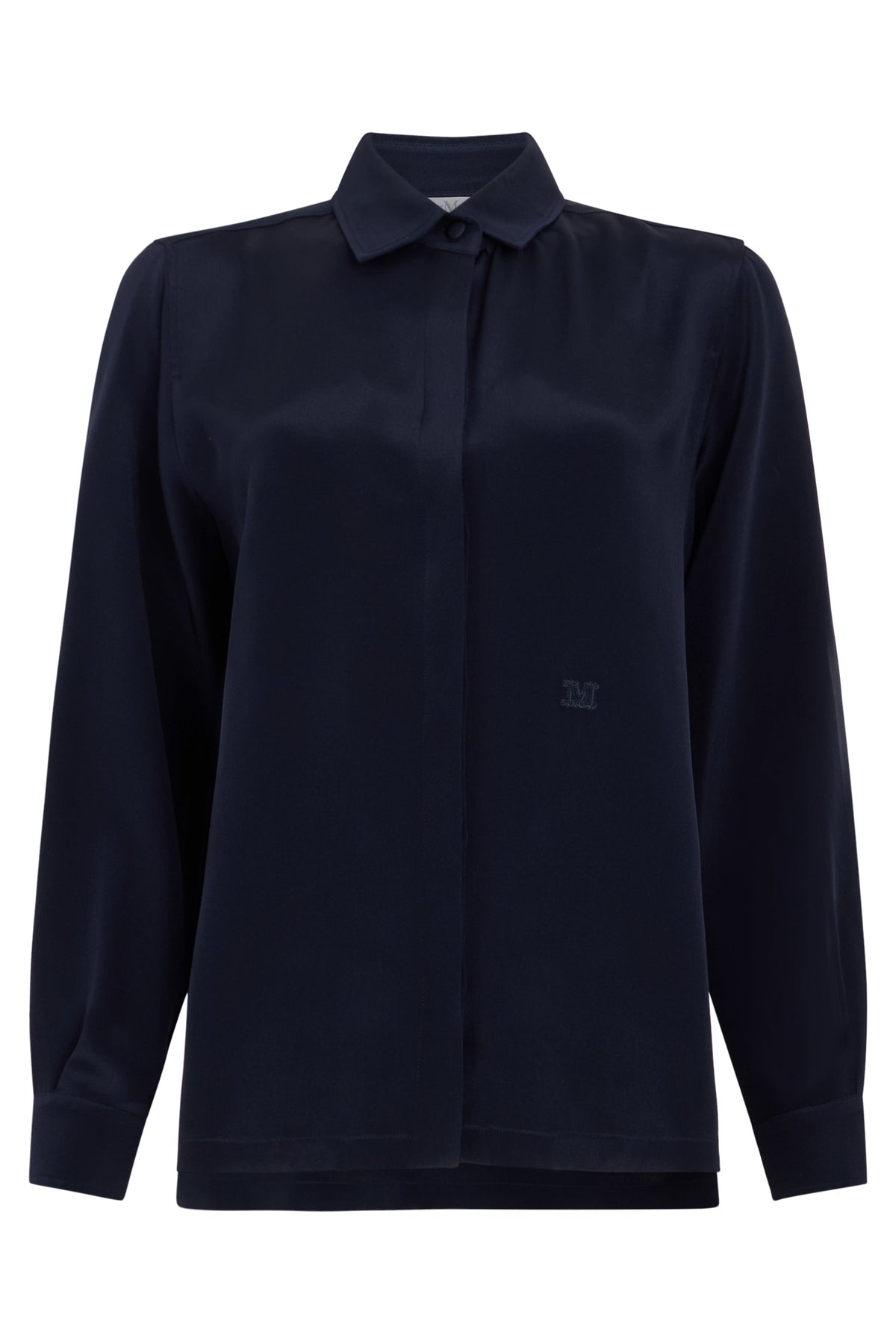 Silk shirt with long sleeves RTW