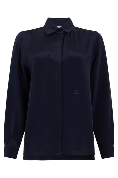 Silk shirt with long sleeves RTW