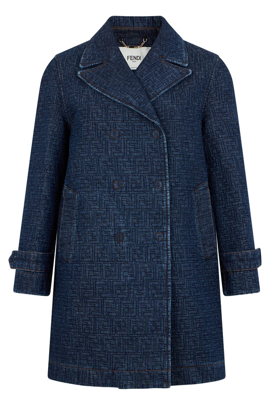 Monogram denim jacket RTW