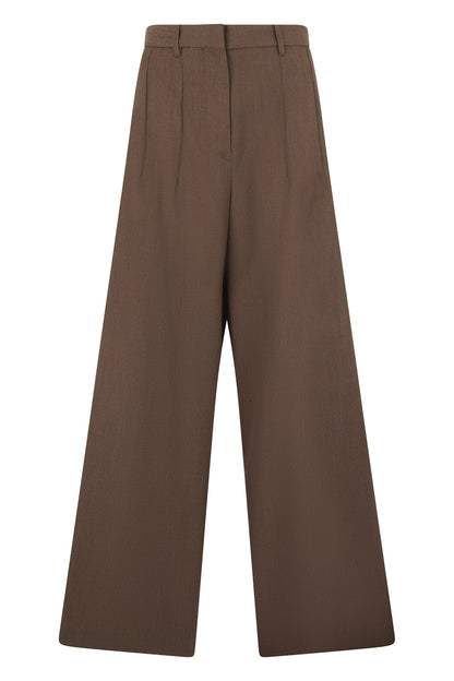 Trousers with pleats RTW