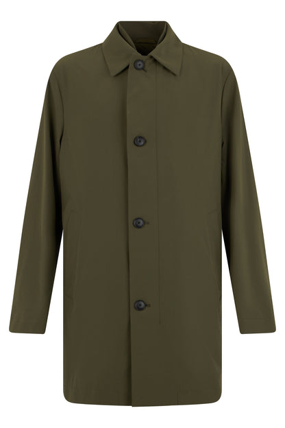 Coat in technical fabric RTW