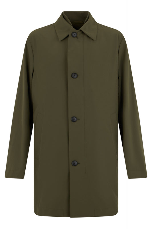 Coat in technical fabric RTW