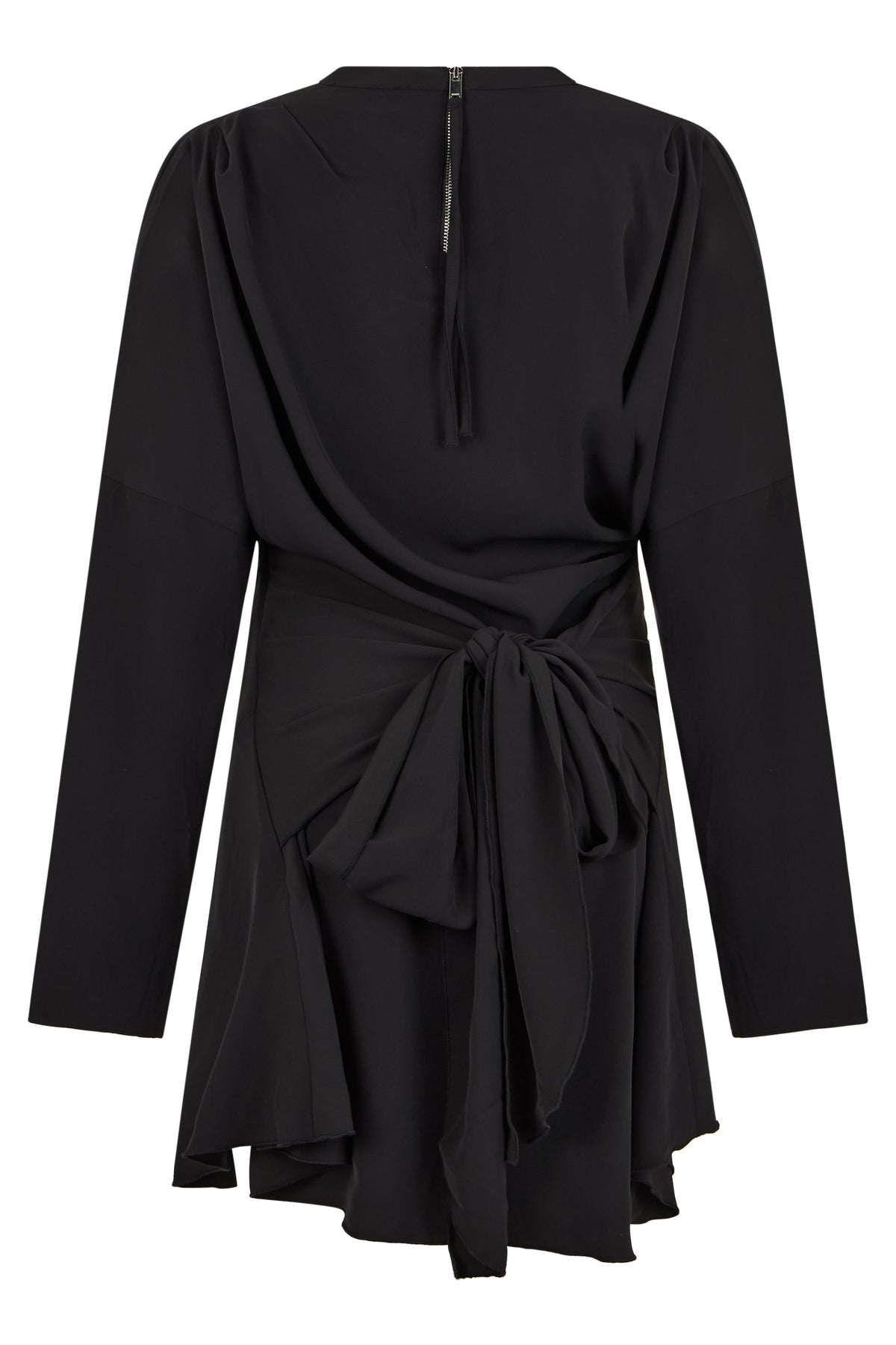 Short dress with draping RTW