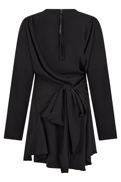 Short dress with draping RTW