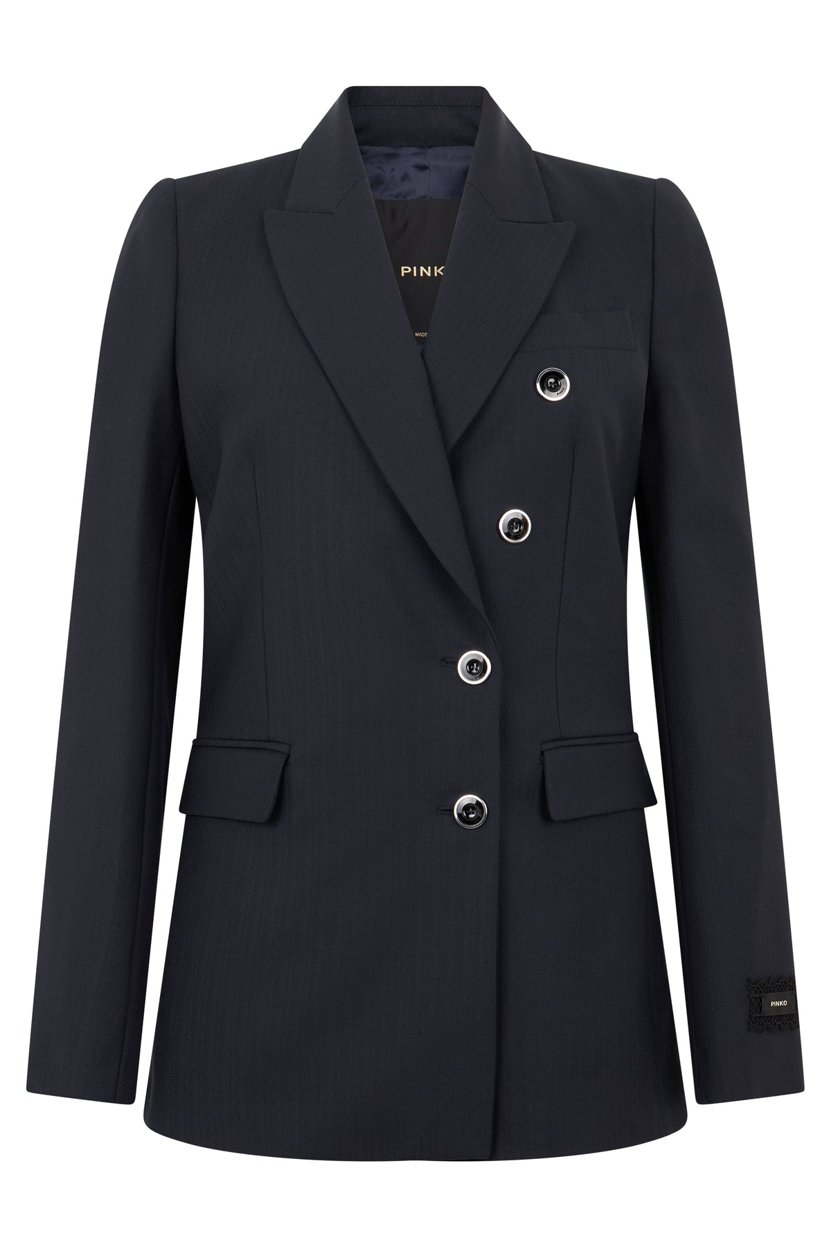 Striped jacket with decorative buttons RTW
