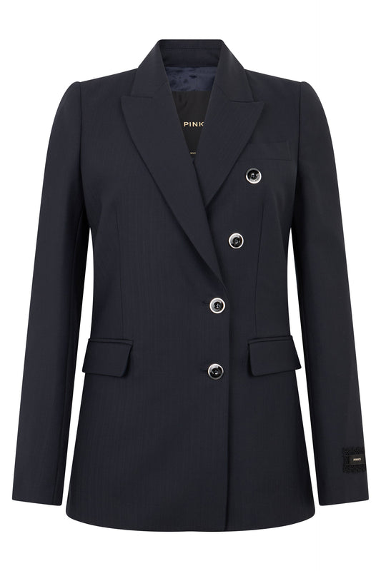 Striped jacket with decorative buttons RTW