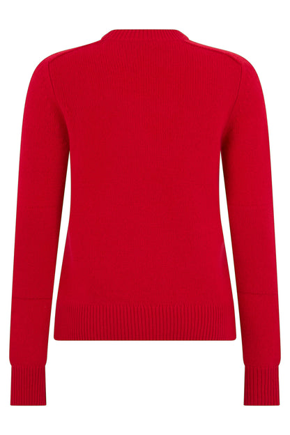 Sweater with logo in cashmere RTW