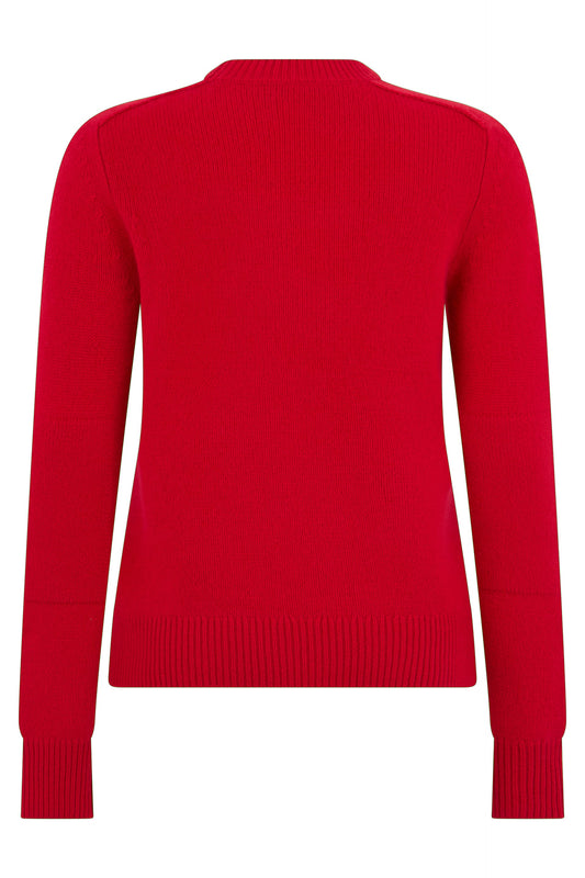 Sweater with logo in cashmere RTW