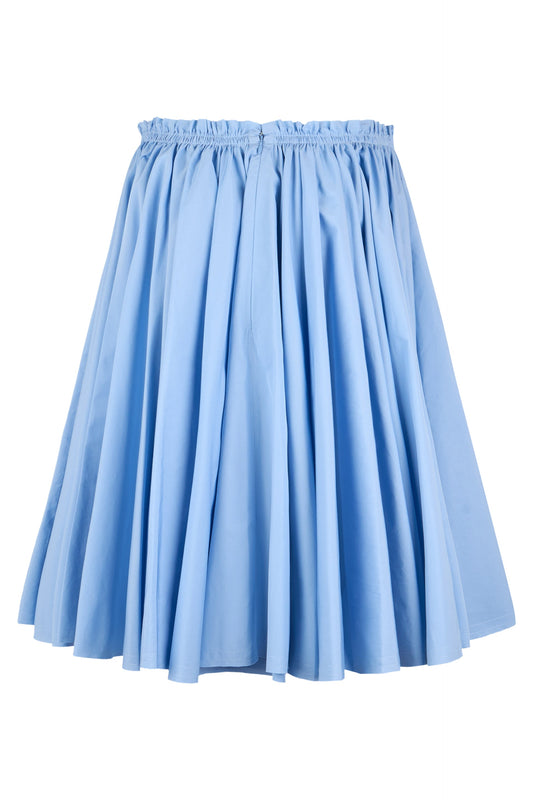 Cotton wheel skirt SHOES