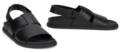 Smooth leather sandals SHOES