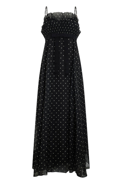 Long polka dot dress RTW