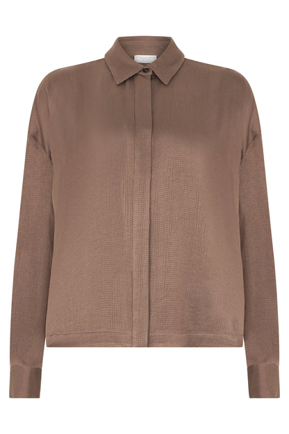 Shirt in cotton-elastane blend RTW