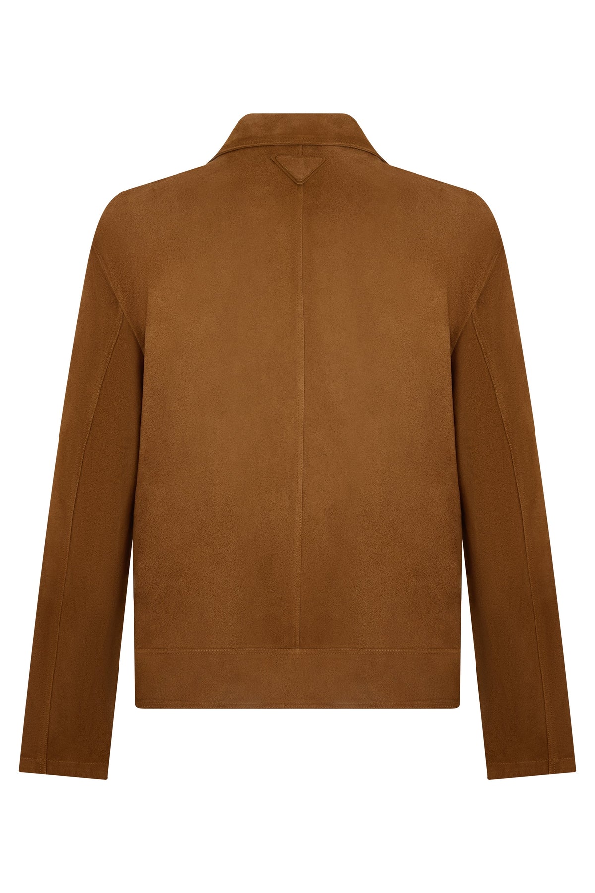 Short jacket in suede leather RTW