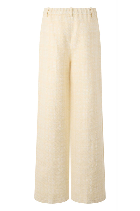 Tweed Cotton Check Trousers RTW