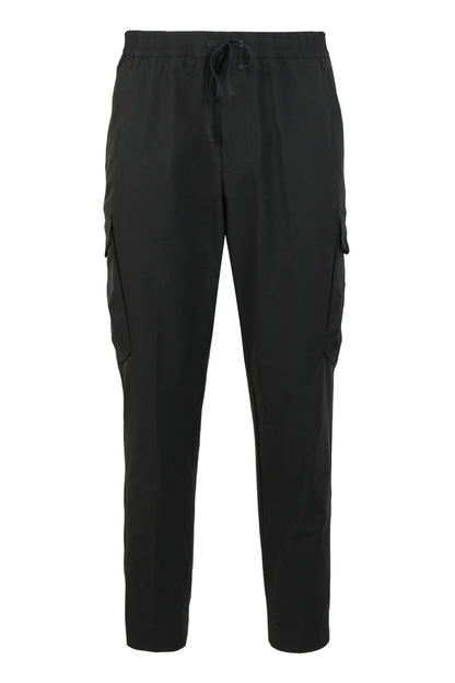 Pants in elastic poplin RTW