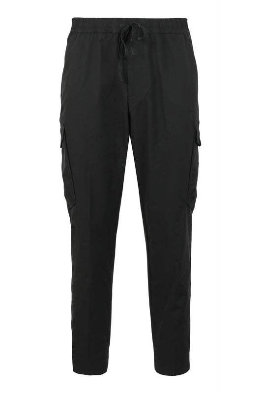 Pants in elastic poplin RTW