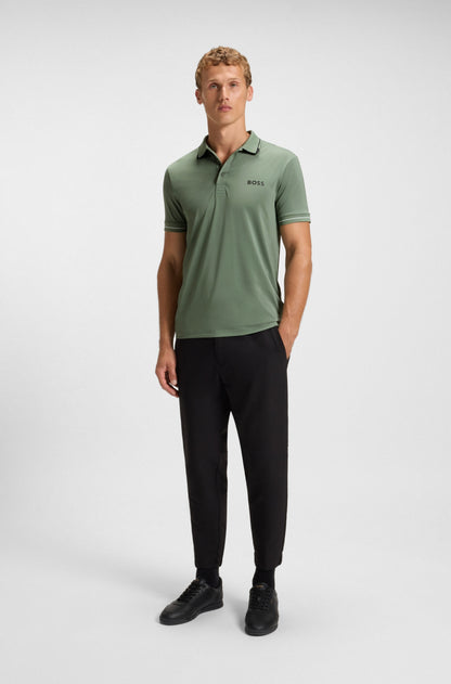 Short sleeve polo with logo RTW