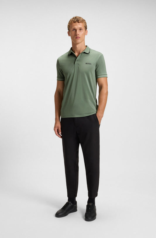 Short sleeve polo with logo RTW