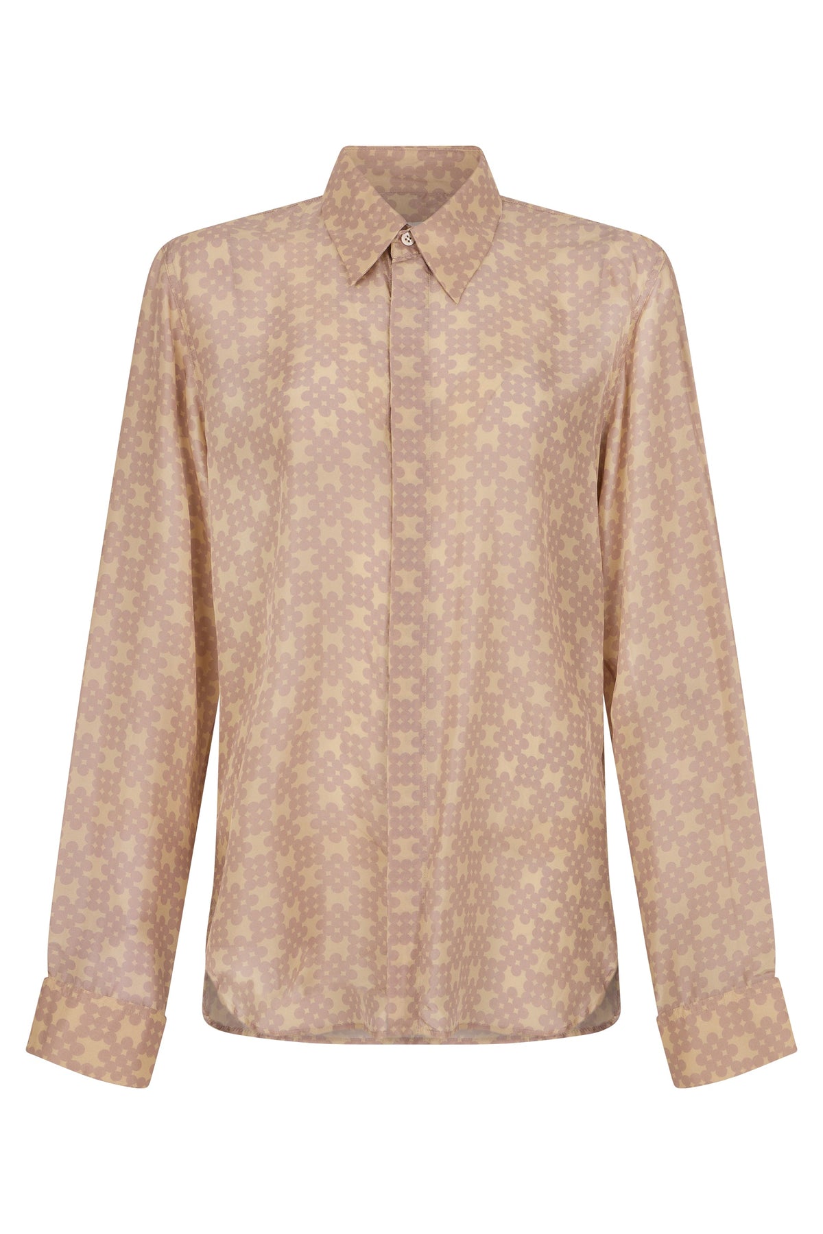 Silk shirt with print RTW