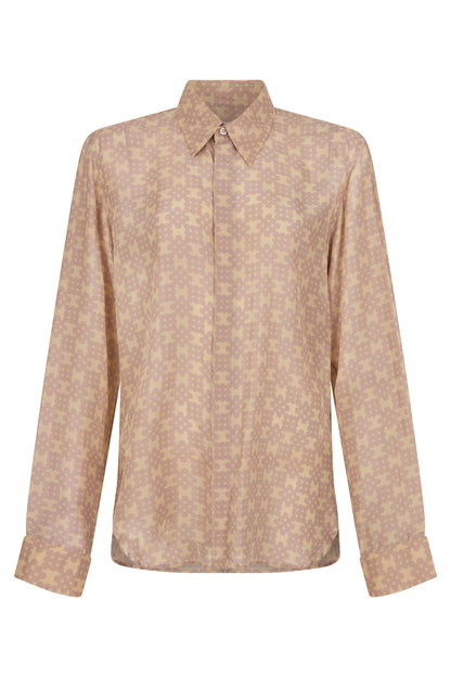 Silk shirt with print RTW