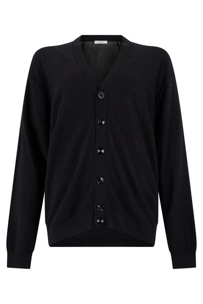 Cardigan in blended wool RTW