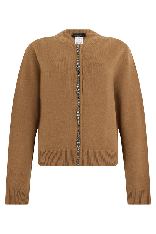 Cardigan with appliqués RTW