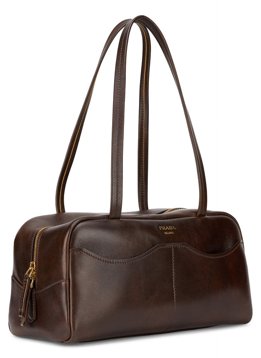 Shoulder bag in leather BAGS